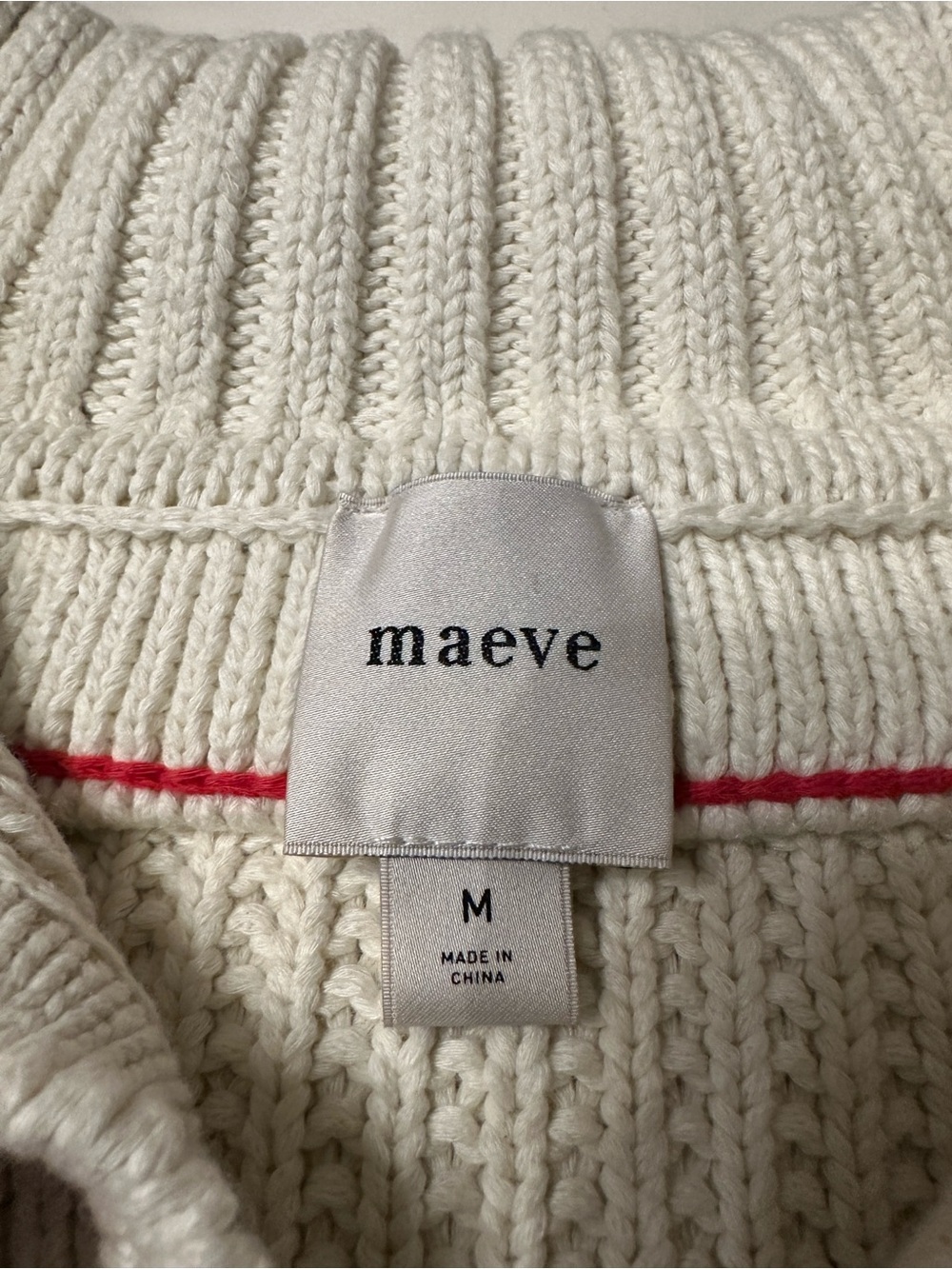Maeve V-Neck Button-Up Twofer Sweater Vest - NWT - Size M - Picture 9 of 12